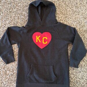 Charlie Hustle - KC Heart Hoodie - Kids size 12